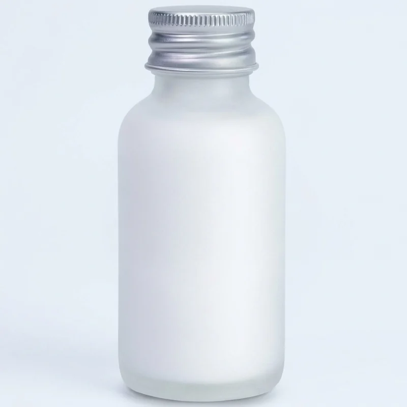 EIGTWEN 50ml air dry clay varnish bottle next to small clay charms